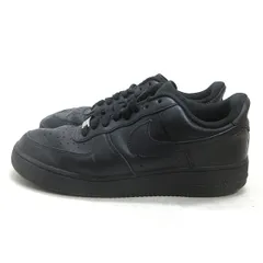 Q■【27.5cm】ナイキ/NIKEエアフォース1 Air Force1 レザースニーカー■黒/MENS/63【中古】