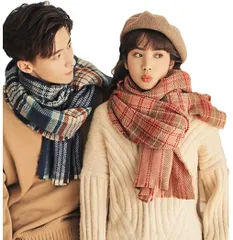 2024年最新】ペアルック ストール カップル マフラー レディース  