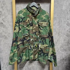 【US古着】80~90s U.S.Army M-65 Field Jacket | 米軍実物 アメリカ軍 ペイント ミリタリー カモフラージュ フィールドジャケット 迷彩 カーキ