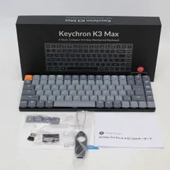 549)【美品】Keychron キークロン キーボード K3 Max LED 赤軸