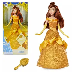 ディズニー(Disney) ベル クラシックドール 2021 アクセサリーのヘアブラシ付き 美女と野獣 [並行輸入品] Belle Classic Doll – Beauty and the Beast – 11 1/2'' 