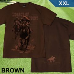 GENJU XXLサイズ 競馬 凱旋門賞 天皇賞 皐月賞 G1 メンズ ターフ クラシック Tシャツ 半袖 Legacy of victory 