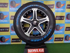 展示未使用品　17インチ　トーヨー　オープンカントリーA/T　EX　225/65R17　中古セット　4本　マッドヴァンス01　RAV4　神奈川県