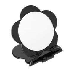 ☆フォローで全商品5％オフ☆【未開封・箱付き】MARY QUANT(マリークヮント) コンパクト ミラー ブラック 卓上ミラー 鏡 折り畳み