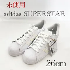 未使用 adidas SUPERSTAR JI4270 アディダス スーパースター US 8 ホワイト メンズ 靴