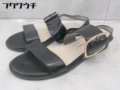 ◇ Oriental Traffic オリエンタルトラフィック サンダル サイズL ブラック レディース 【中古】 【1102050008247】