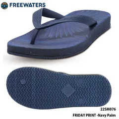 サンダル Freewaters フリーウォータース FRIDAY PRINT -Navy Palm フライデープリント 水陸両用 ビーチ 海 海水浴 プール サンダルのサムネイル