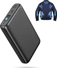 空調作業服 バッテリー 【DC7.4V高出力&30000mAh大容量&PD22.5W急速充電