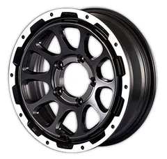 FARM D10 マットブラック 16×5.5J/5H -25 BFグッドリッチ Mud