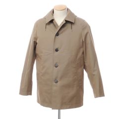 【中古】グリーンレーベルリラクシング green label relaxing × TAION コットンポリエステル フーデッド ショートコート カーキ系【サイズS】【メンズ】