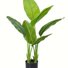 Nearly Natural 人工観葉植物 極楽鳥花 リアルタッチ 1.4m - メルカリ