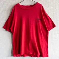 【80s/USA製】OLD STUSSY【 両面プリント Tシャツ】L ステューシー オールド ビッグシルエット オーバーサイズ 古着 25051158