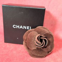 CHANEL シャネル カメリア ココマークパンチング ブローチ コサージュ