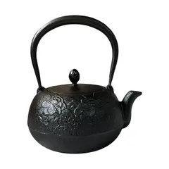 【未使用】 池永鉄工 南部鉄瓶 鋳鉄製 黒い茶釜 直火 電気火 兼用 61gsRnMKYlL._UF894,1000_QL80_.jpg