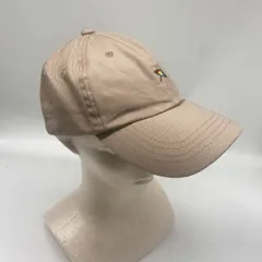 アーノルドパーマー　キャップベージュ 刺繍 　キャップ　レディース　帽子