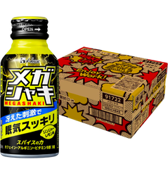 メガシャキ（アクティブデザイン） 100ml×30本 ジンジャーレモン味（無果汁）・炭酸飲料