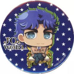 ジョジョの奇妙な冒険 第4部 岸辺露伴ミニキャラ 缶バッジ JOJOWORLD