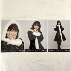 f115 乃木坂46 西野七瀬 2016.February-Ⅲ クリスマスライブ衣装2 3枚コンプ