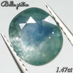 グリーンサファイア 1.309ct ソーティング付ルース Z0117