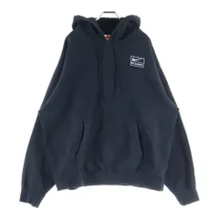 NIKE (ナイキ) ×STUSSY NRG Washed Hoodie ステューシー プルオーバースウェットパーカー フーディー ブラック DN4028-010