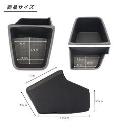 ダイハツ ハイゼットトラックS500 ハイゼットジャンボS500 後期 ドリンクホルダー 助手席側用 カップホルダー 軽トラ 軽トラック カスタム 内装パーツ