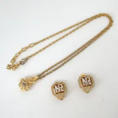 NINA RICCI ニナ リッチ ネックレス イヤリング3点セット 22-316