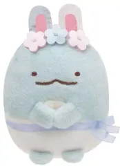 【中古】ぬいぐるみ とかげ てのりぬいぐるみ ふしぎなうさぎのおにわテーマ 「すみっコぐらし」