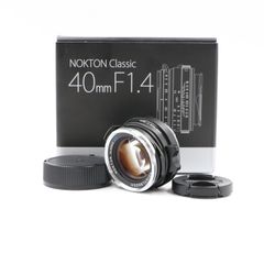【ほぼ新品】Voigtlander フォクトレンダー Nokton classic 40mm F1.4 SC VM ライカ用