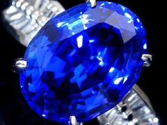 ジュエリー極】超希少宝石 超大粒極上天然タンザナイト7.27ct＆良質  