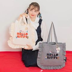 トートバッグ ショルダーバッグ マザーズバッグ 大容量 キティちゃん レディース 大きい ママバッグ かわいい 限定 キャラクター ブランド トートバック 韓国