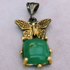 ＊NEW＊ トルコ製 ハンドメイド 天然石 ペンダントトップ シルバー925