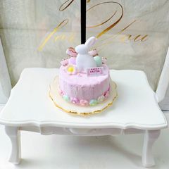 #507 ミニチュア　イースター　＊ラビットケーキ