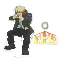 【中古】キーホルダー・マスコット(キャラクター) 爆豪勝己 スタンド付きビックアクリルキーホルダー 「セガコラボカフェ 僕のヒーローアカデミア」