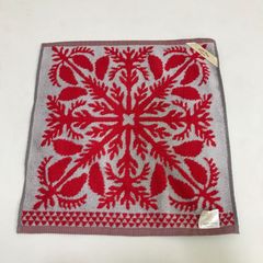 KathyMom IslandStyle　キャシーマム ノヘア ハンドタオル　約34×35cm　赤