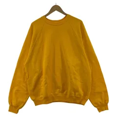 BEAUTY＆YOUTH UNITED ARROWS ビューティアンドユースユナイテッドアローズ ラグランスリーブスウェット sizeL/イエロー
