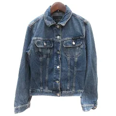 シスレー SISLEY デニムジャケット Gジャン ジージャン XS 紺 ネイビー /AUのサムネイル