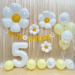 【在庫処分】女の子 かざりつけ 誕生日 誕生日 誕生日 バルーンフラワー 飾り 飾り バースデー バルーン 飾り付け、誕生日 5歳