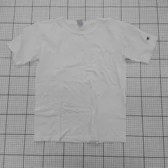 ◇ ⊂ Champion チャンピオン ワンポイント 半袖 Tシャツ カットソー サイズＭ ホワイト系 レディース E  【1508060012012】