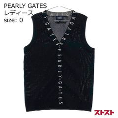 美品 PEARLY GATES レディース ノースリーブ 1(M) ブラック - メルカリ