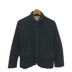 R&D.M.Co / オールドマンズテーラー | ウール ストライプ ツイードジャケット | M | ブラック / ブルー | レディース