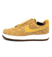 ナイキ NIKE 【 AIR FORCE 1 LOW 07 PRM Pineapple Cork DJ2536 900 】 エア フォース 1 ロー パイナップル コルク スニーカー　h4190