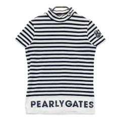 PEARLY GATES パーリーゲイツ ボーダー モックネック サイズ0 - メルカリ