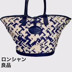 週末お値下げ❣️LONGCHAMP ロゾ トートバッグ キャンバス 保管袋付￼ ★ 週末お値下げ❣️LONGCHAMP ロゾ トートバッグ キャンバス 保管