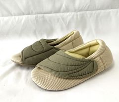 ワイドベルトワッフル  グレー Lサイズ　(23.5～24.5㎝)