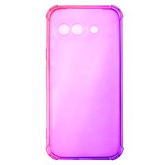 Google Pixel 9a ケース グラデーション 耐衝撃 ソフト ケース 【Color】ピンク・パープル