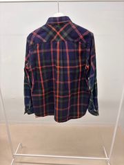sacai サカイ グラデーションチェックシャツ サイズ1