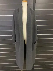 【中古】 23区 (ニジュウサンク) カシミヤブレンド ニット ガウン カーディガン レディース コート  グレーのサムネイル