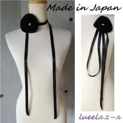 普段の着こなしが華やかに お花コサージュリボン チョーカー サテンリボンオーダー可 フォーマル 日本製127001