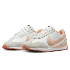 ナイキ スニーカー レディース シューズ NIKE パシフィック ローカット 薄底 スポーティ スニーカー 女性 レディーススニーカー ロープロファイル キレイめ 婦人 ホワイト/オレンジ 靴 nike PACIFIC くつ/HM4771-107