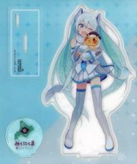 [중고]아크릴스탠드· 아크릴 패널 스노우 미쿠 × 진 미쿠니 쿠마 아크릴스탠드Vol.1 [SNOW MIKU] 스노우 미쿠 스카이 타운 한정